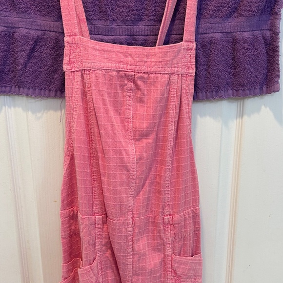 NWT Free People Pink Women Jeans Overalls - Picture 2 of 10
